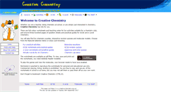 Desktop Screenshot of creative-chemistry.org.uk